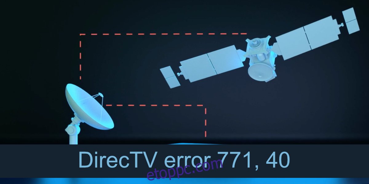 DirecTV hiba 771, 40