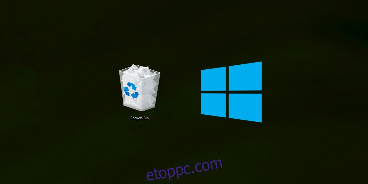 A Windows 10 törölt elemei hiányoznak a Lomtárból