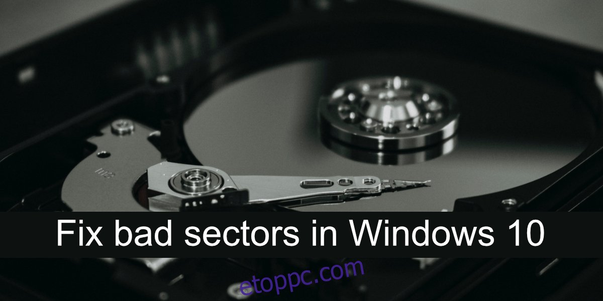 javítsa ki a hibás szektorokat a Windows 10 rendszerben