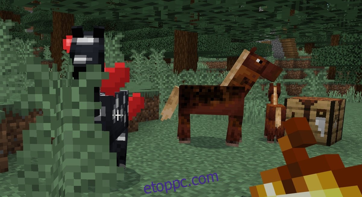 tenyészteni a lovakat a Minecraftban