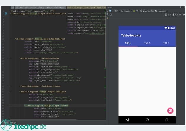 Erstellung von benutzerdefinierten Android-Layouts mit XML und Java